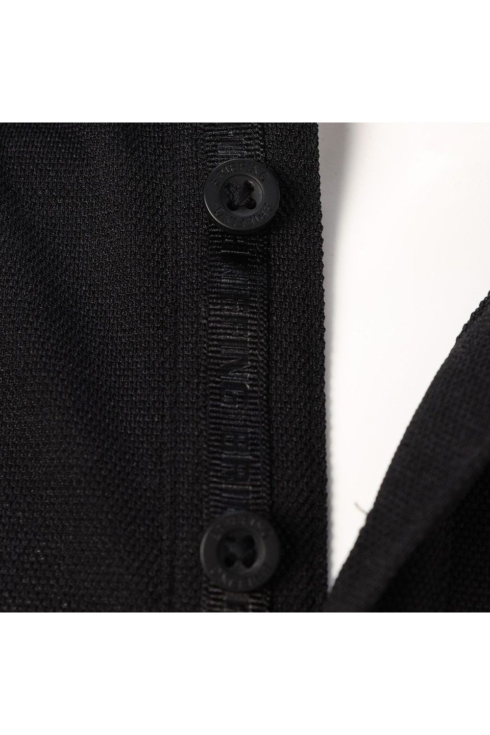 【26SS】 MEN'S LINEN-T WC SHIRT / リネンタッチ ワイドカラーポロシャツ (ブラック)