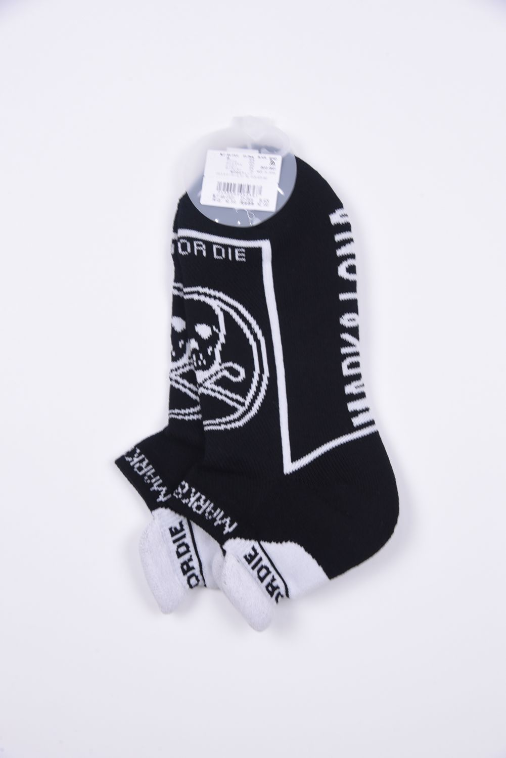 【26SS】【レディース】 ROUND SKULL ATHLETIC LOW SOCKS / サークルスカルジャカード スニーカー丈 ローソックス (ブラック)