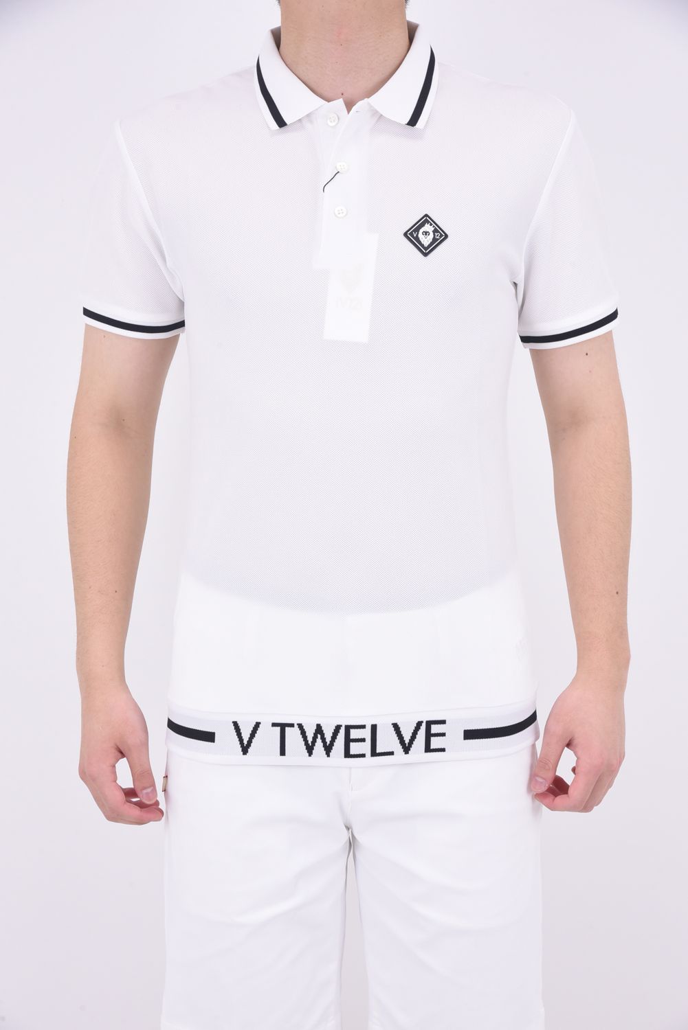 新品未使用品　V12ポロシャツ V12 - 【期間限定ポイント10倍】LIB OUT POLO / V12ロゴ