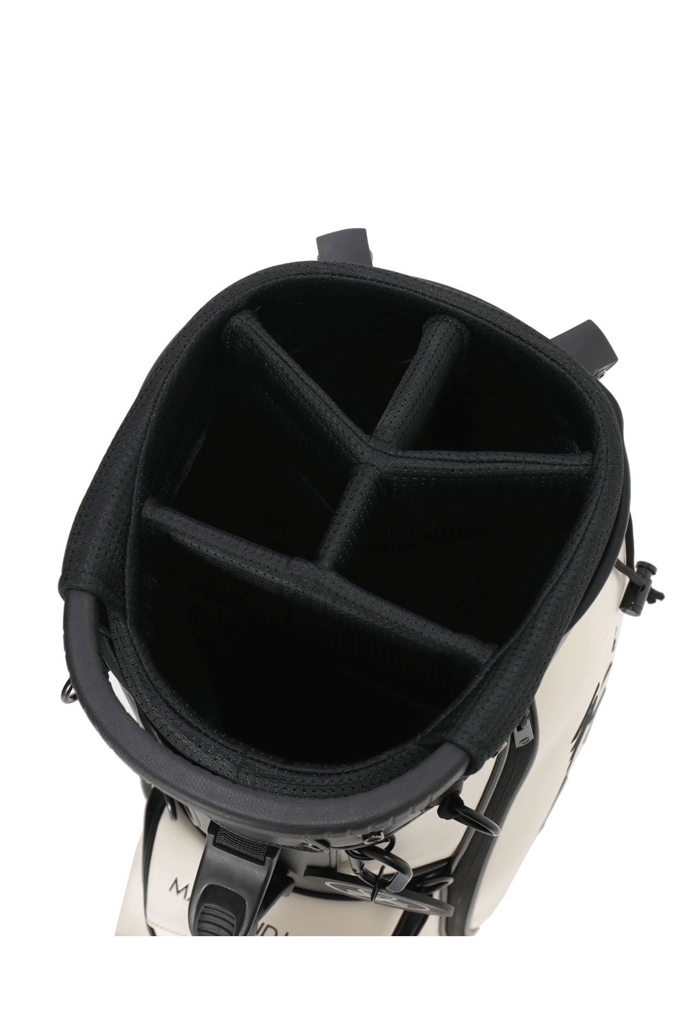 【26SS】【T-LINE】【銀行振込・代金引換不可】【返品・交換不可】 VELOCITY ROLL HYBRID STAND BAG / モノトーン シンセティックレザー スタンドタイプ キャスター付きキャディバッグ (ホワイト)