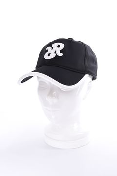 【26AW】 LEATHER LOGO PIPING CAP / レザーロゴパイピングキャップ  (ブラック)