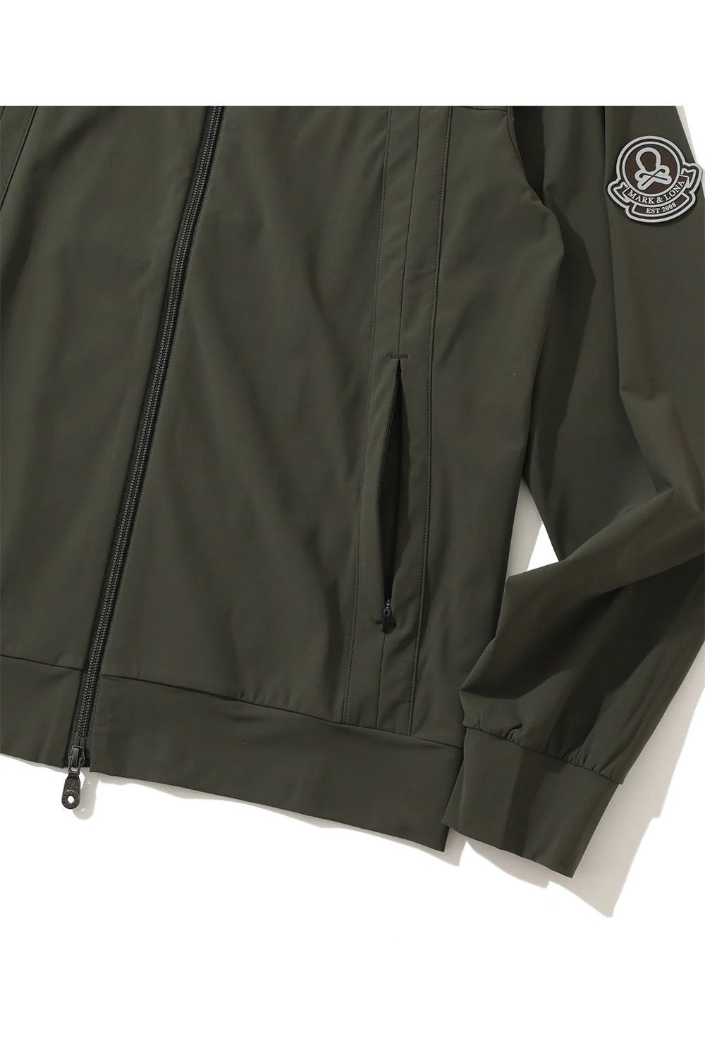 【2025AW】 S.I.D HYPER STRETCH JACKET / リフレクターロゴプリント シリコンワッペン テクニカルジャケット (カーキ)