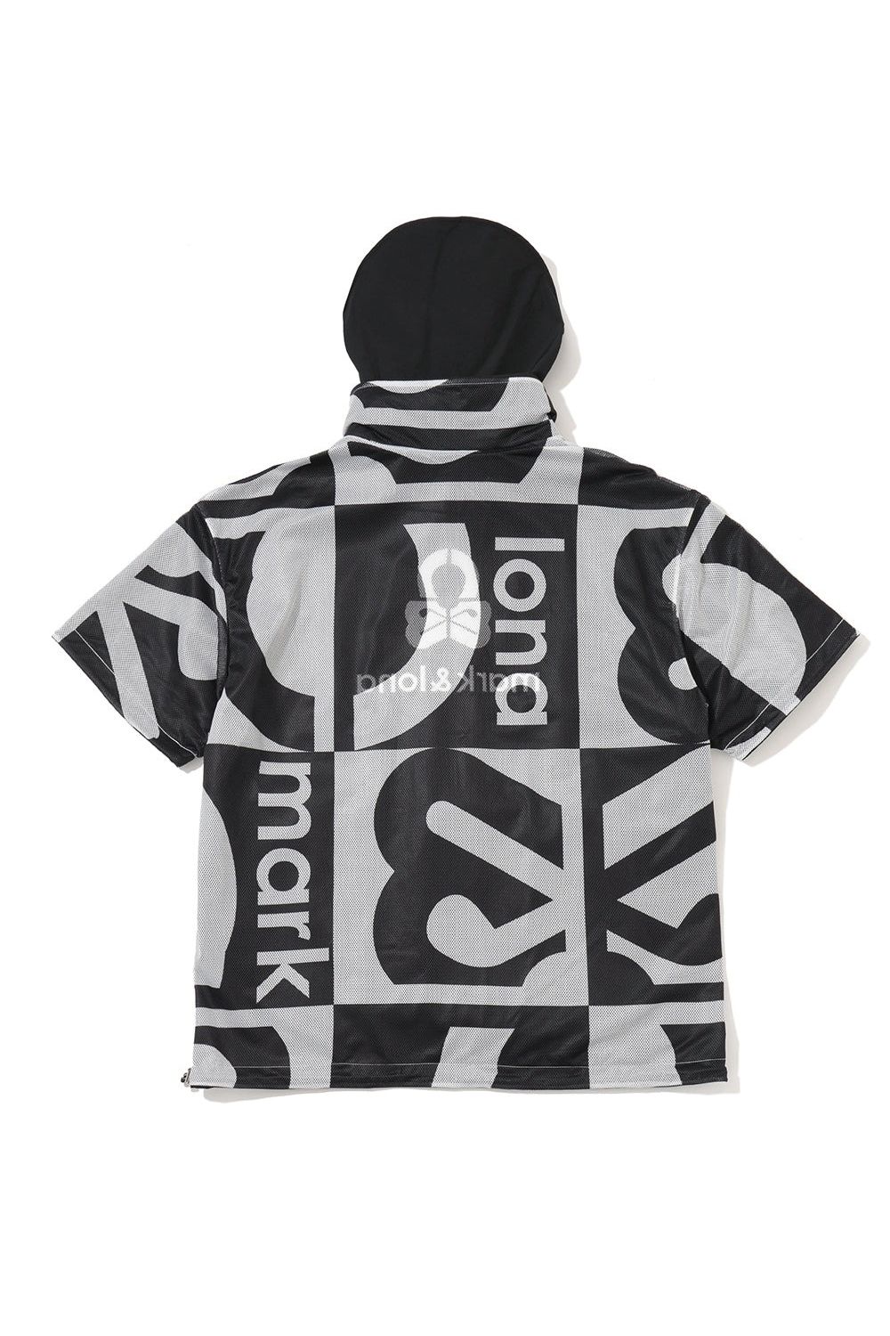 【2026SS 木村拓哉さん着用 VOL.4】 QUADRA AIR MESH 2-WAY PULLOVER / リバーシブル ショートスリーブプルオーバー (ブラック) (3月4日入荷予定)