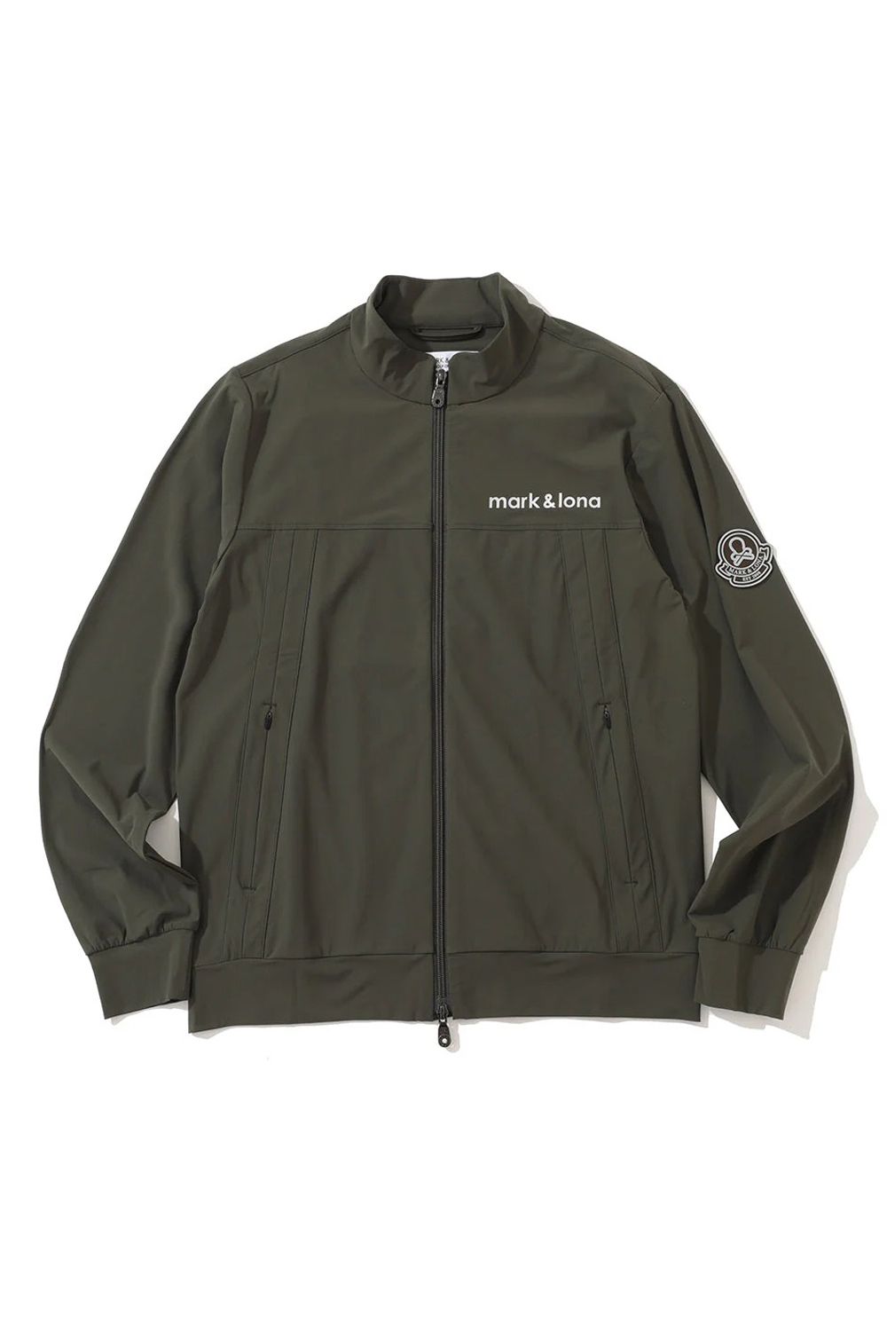 【2025AW】 S.I.D HYPER STRETCH JACKET / リフレクターロゴプリント シリコンワッペン テクニカルジャケット (カーキ)
