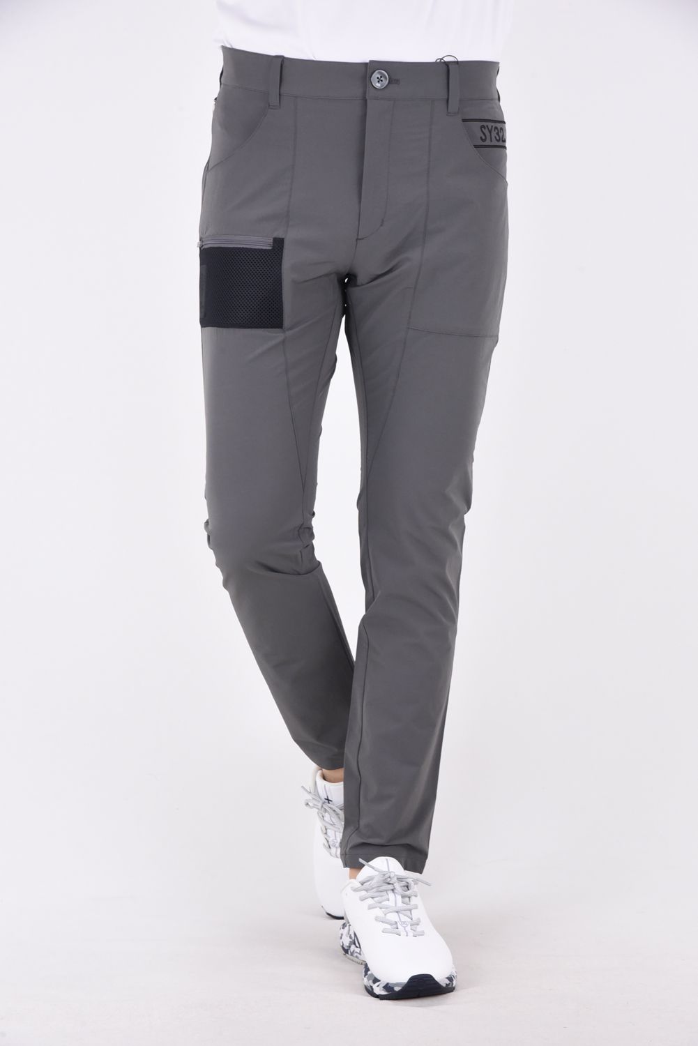 SY32 by SWEET YEARS GOLF - BIG EMB STRETCH PANTS / ビッグ