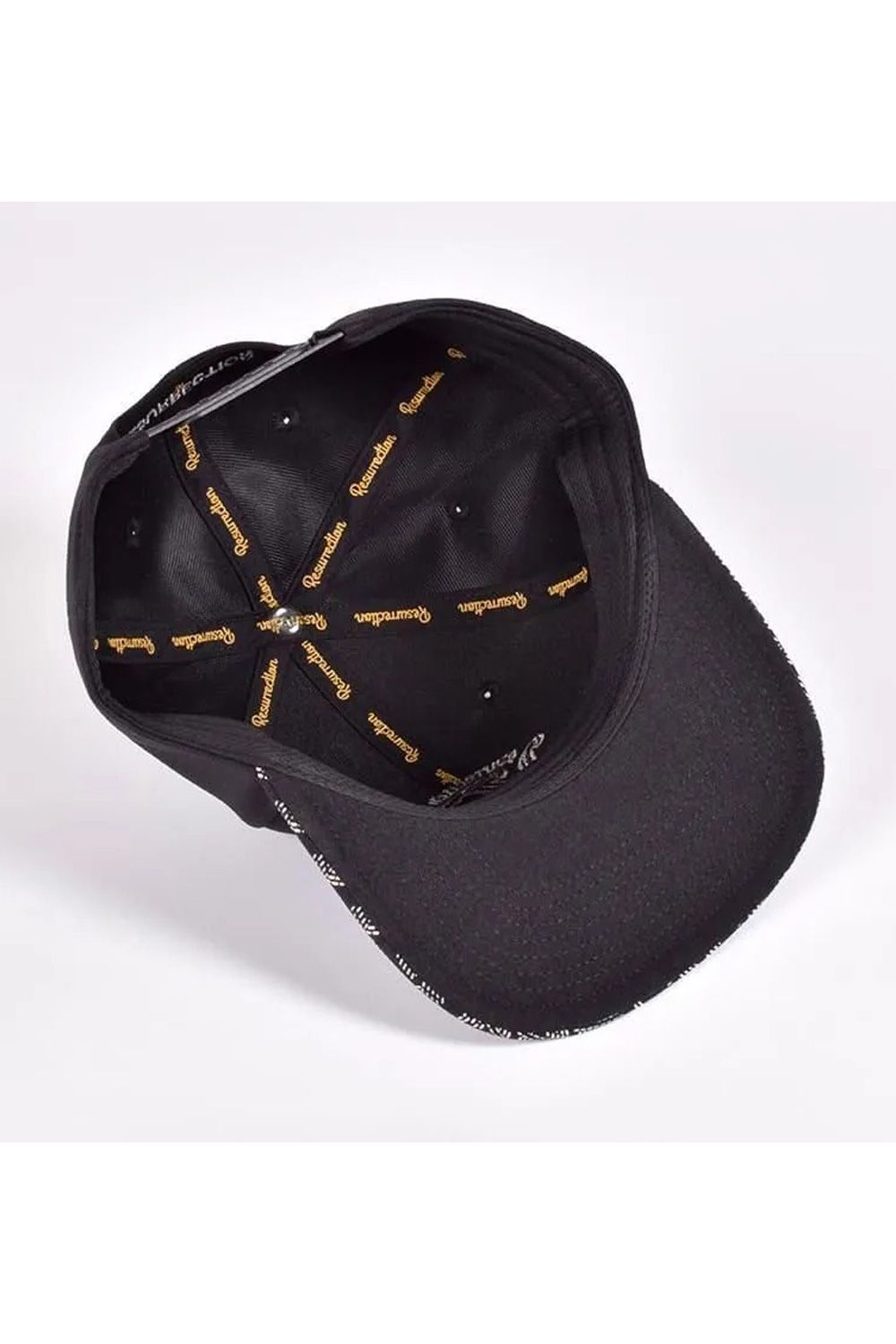 【26AW】GM BRIM CAP LANATEC / RRロゴ刺繍 オリジナルテキスタイル ブリムキャップ(フラット） (ブラック)