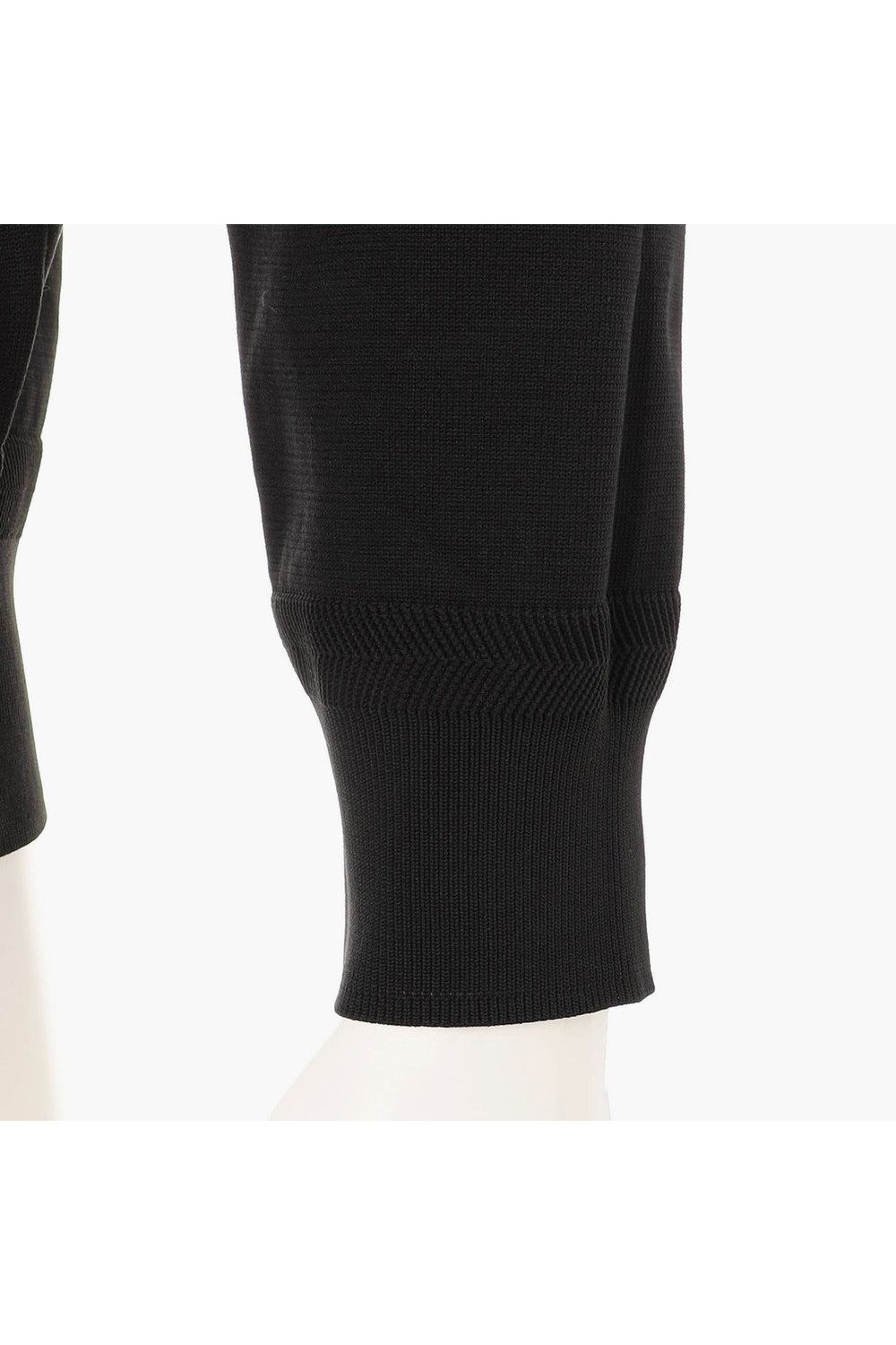 【26AW】 MEN’S PLANE KNIT CREWNECK / ブランドロゴ クルーネックニット (ブラック)