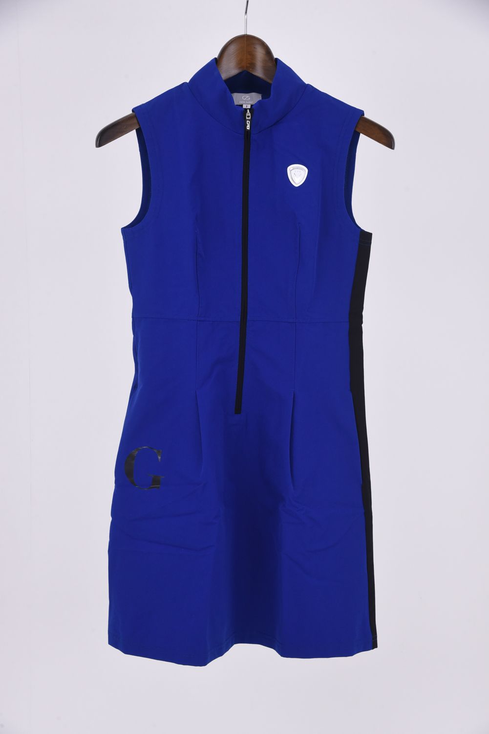 CPGゴルフ ライン切り替えウインドベスト ブラック レディース L (3) CPG GOLF ブラックベスト CPGゴルフ(CPG GOLF) ライン切り替え