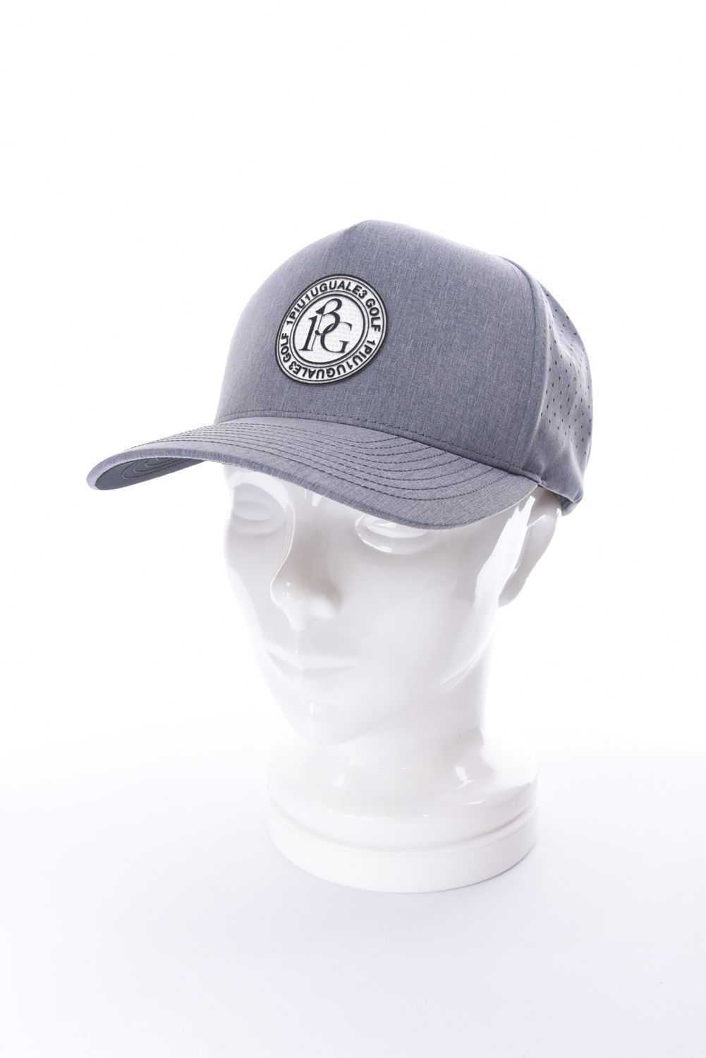 【26SS】 SNAPBACK CAP 113G / サークルデザイン パンチングメッシュ スナップバックキャップ  (グレー)