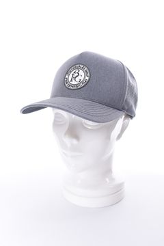 【26SS】 SNAPBACK CAP 113G / サークルデザイン パンチングメッシュ スナップバックキャップ  (グレー)