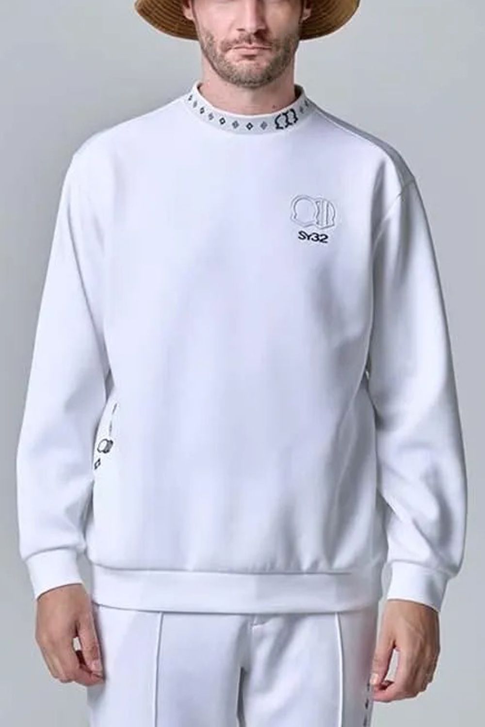SY32 by SWEET YEARS GOLF - 【26AW】 DOUBLE MESH KNIT L/S MOCK