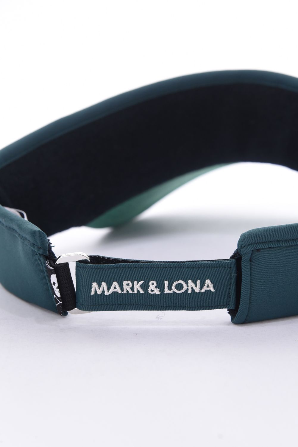 【26SS】 IRON SKULL CRYSTAL ACCENT VISOR / アイアンスカル ブランドロゴ刺繍 サンバイザー (グリーン)