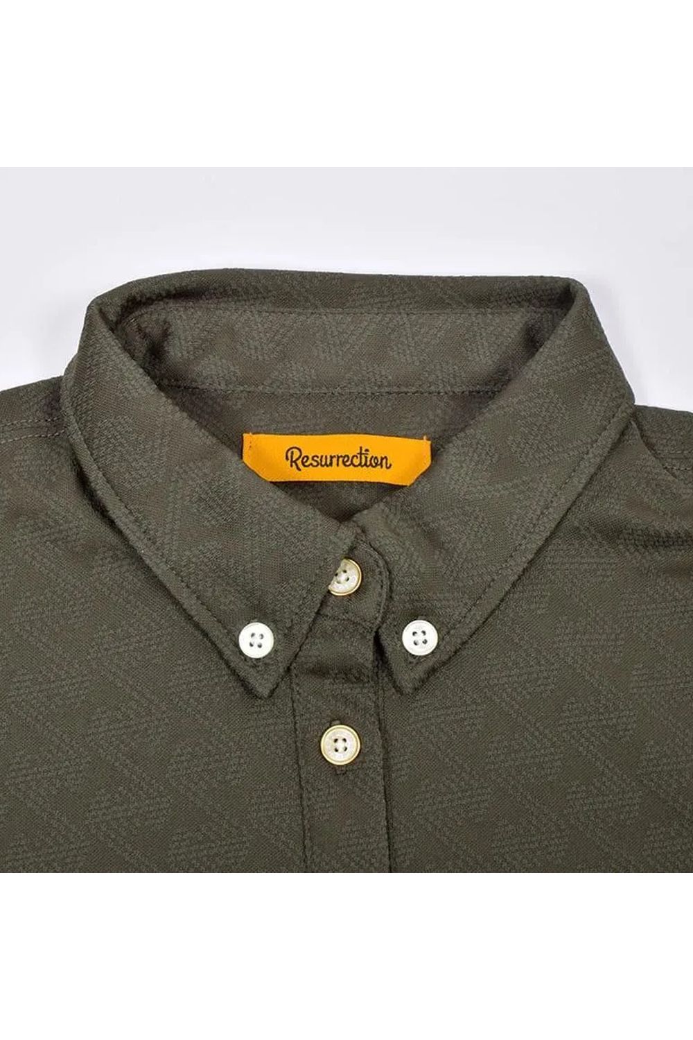 【26AW】【レディース】 WOMENS GM JACQUARD POLO L/S / オリジナルテキスタイルジャガード ロングスリーブ ボタンダウンポロシャツ (カーキ)*