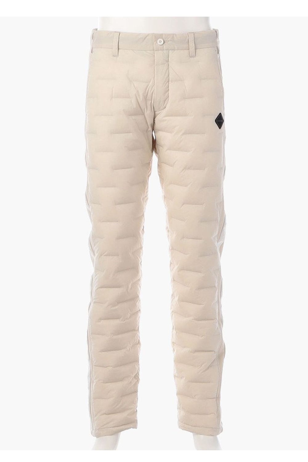 【25AW】 MEN'S HYBRID DOWN PANTS / ストレッチタフタ ダイヤモンドロゴ ハイブリッドダウンパンツ (ベージュ)