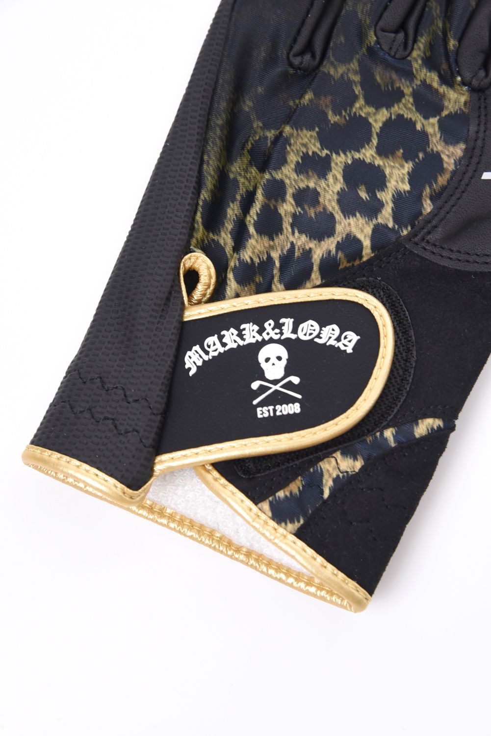 【26SS】 PANTERA FLEX GOLF GLOVE / レオパードパターンプリント 左手用グローブ (ブラック)