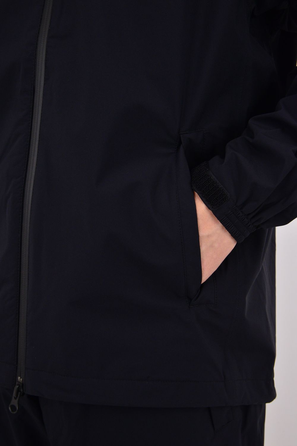 【26SS】 2WAY RAIN JACKET / レインジャケット (ブラック)