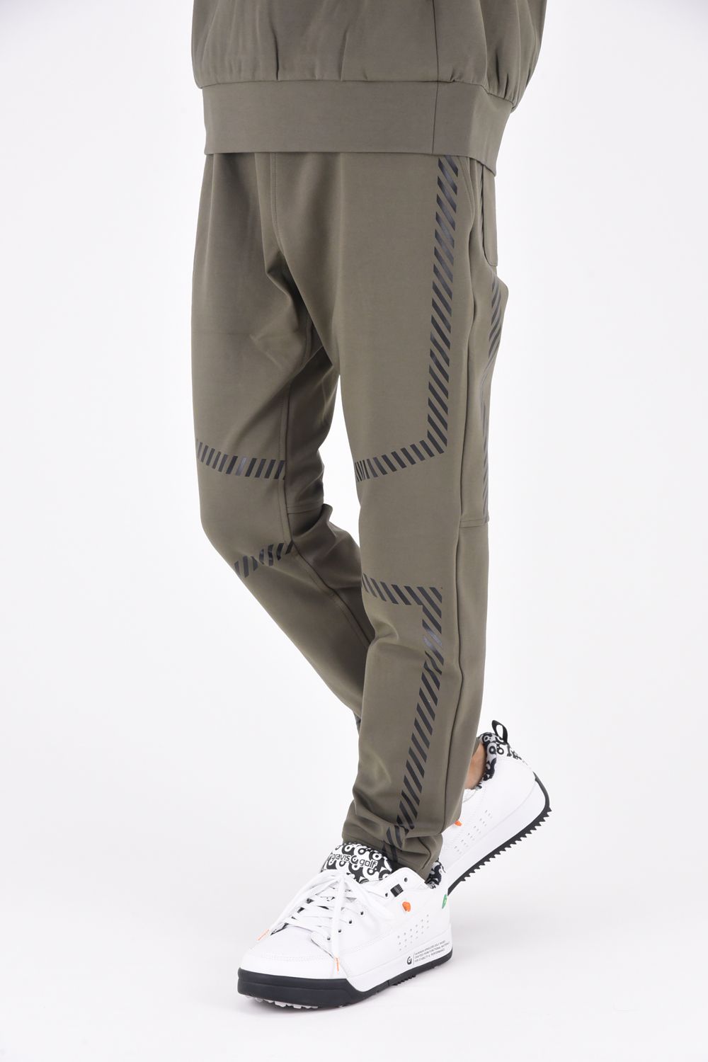 gravis golf - TRITON SPONGE KNIT PANTS / ヘビーポンチ素材 サイド