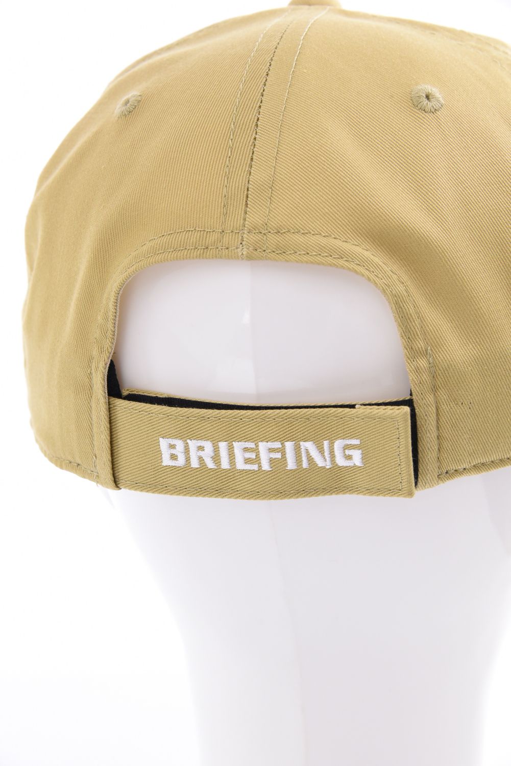 【26SS】 MEN’S BASIC FLAT VISOR CAP / ベーシック ブランドロゴ フラットキャップ (ベージュ)
