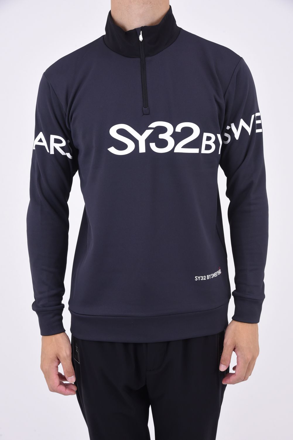 SY32 by SWEET YEARS GOLF - ZIP UP LIGHT STRETCH SHIRTS / ロゴ ...