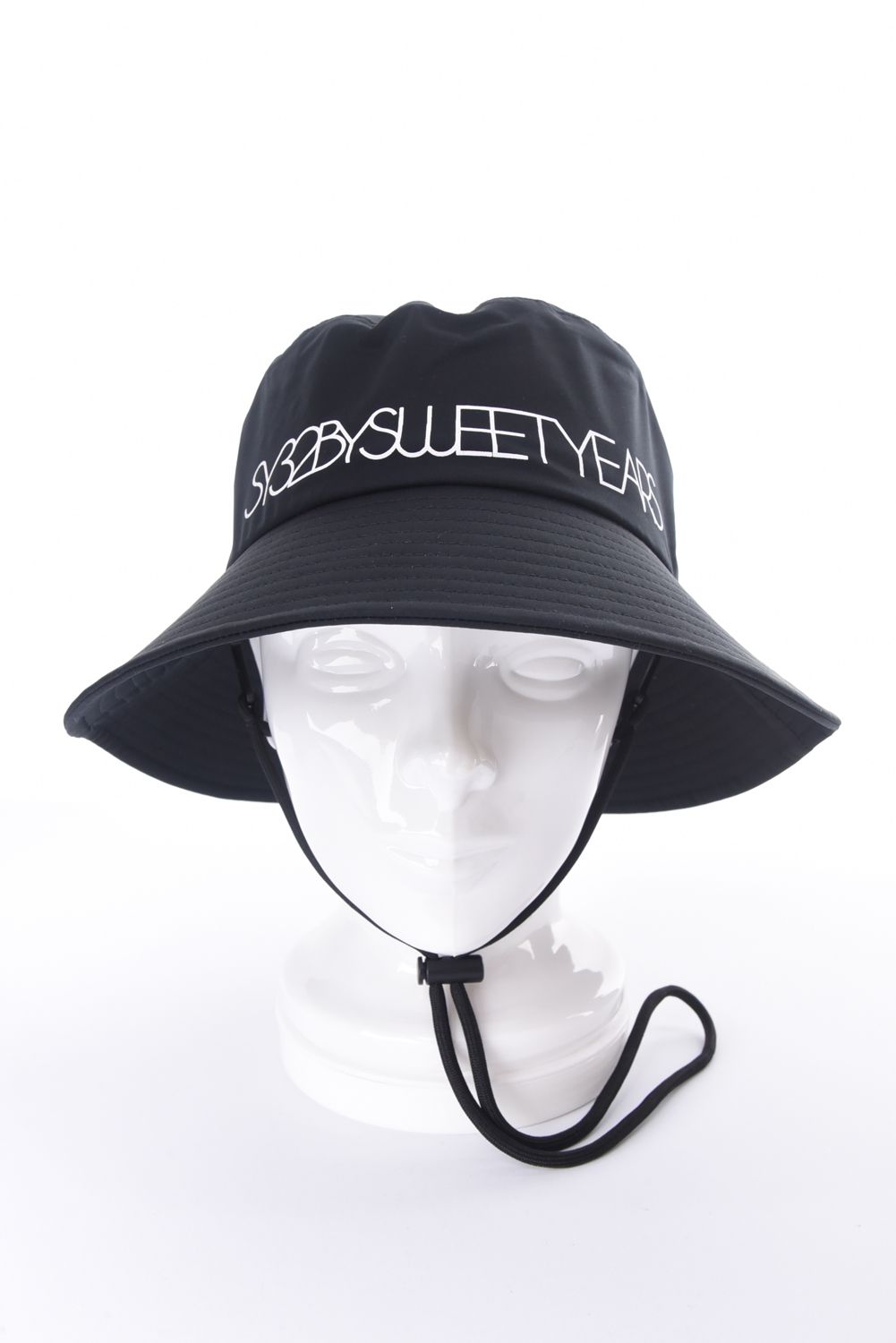 【26SS】 RAIN HAT / レイン バケットハット (ブラック)