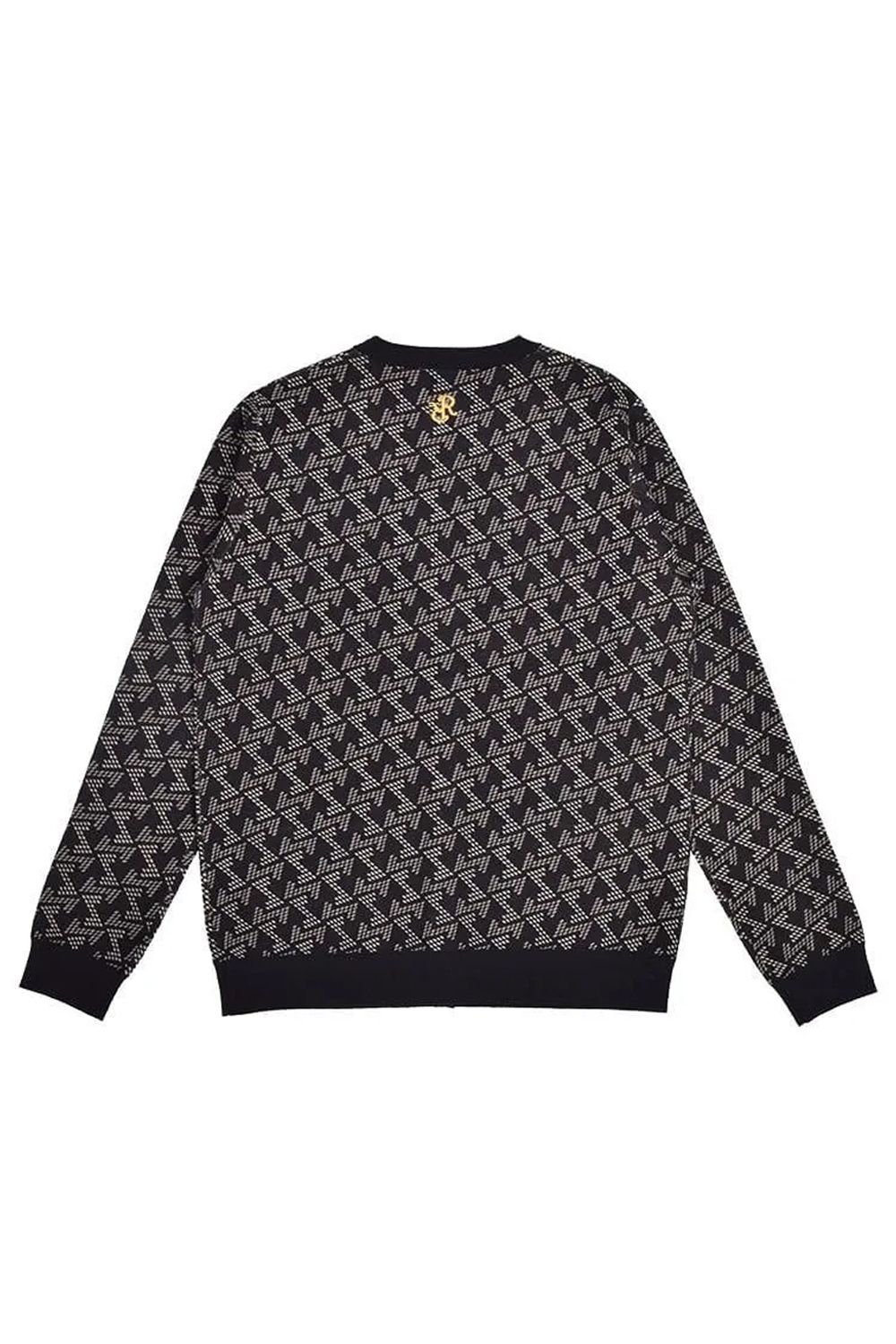 【25AW】【レディース】 GM JACQUARD KNIT CARDIGAN / GMジャガード ニットカーディガン (ブラック)*