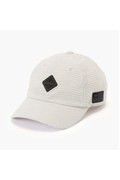 【26SS】 MEN’S SEERSUCKER CAP / シアサッカー ダイヤモンドロゴ キャップ (ベージュ)