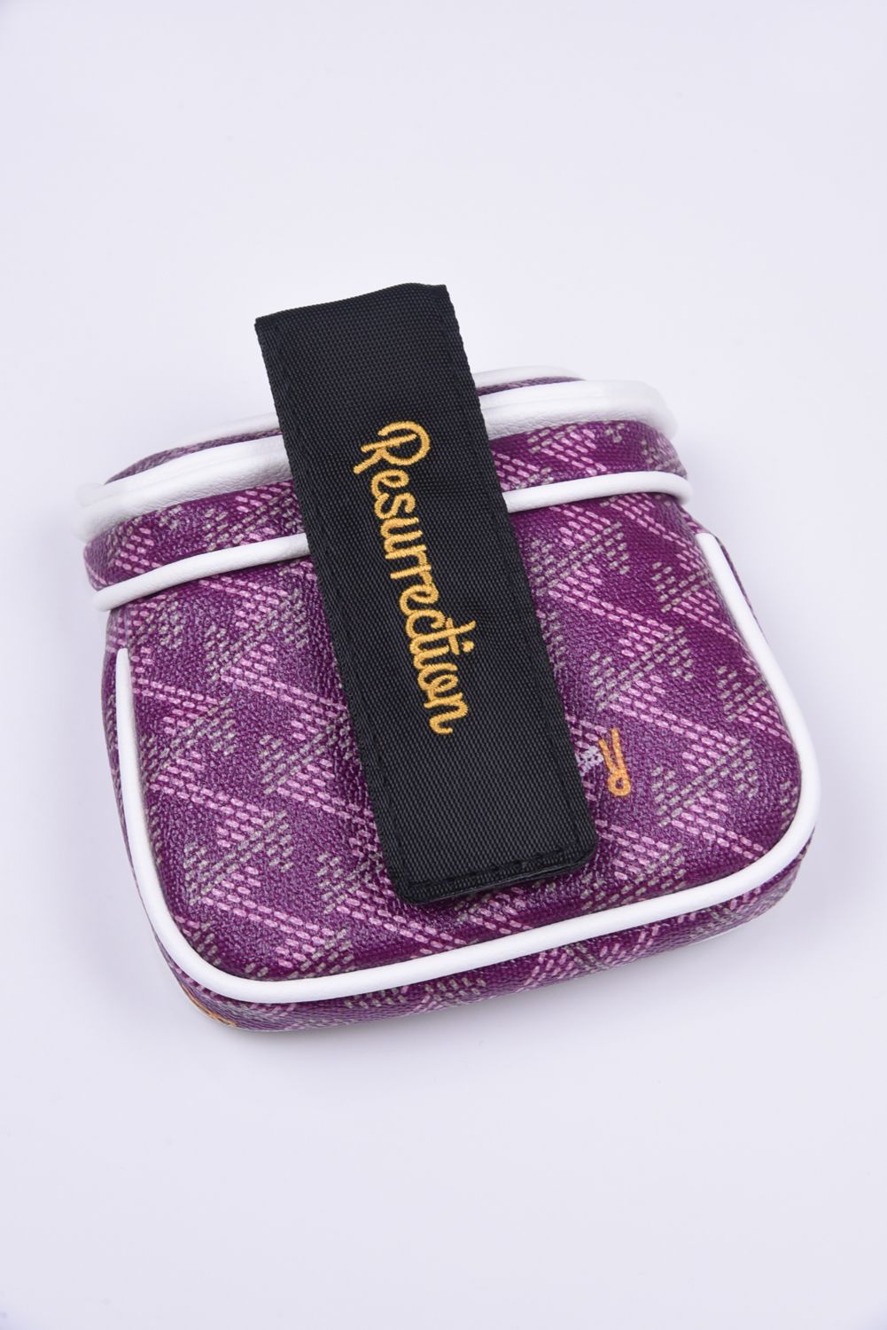 Putter Cover (Mallet) No.2 / ブランドオリジナル テキスタイル パターカバー マレットタイプ (ヴァイオレット)*