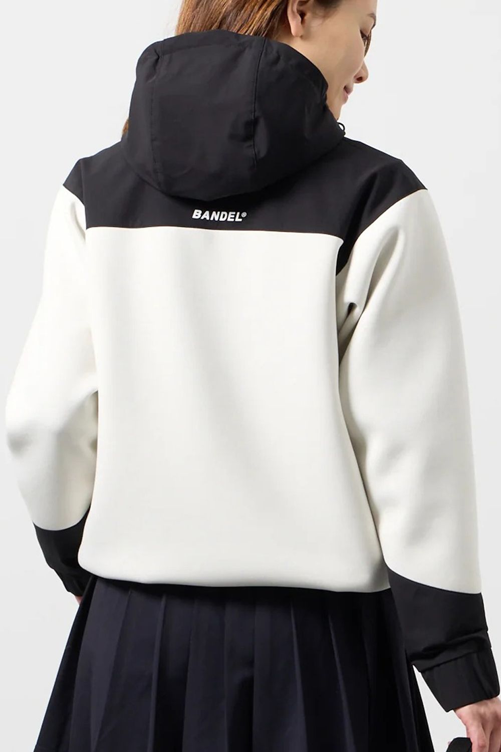 【26AW】 【レディース】 BONDING COMBINATION ZIP HOODIE / ボンディングコンビネーション ジップアップパーカー (ホワイト)