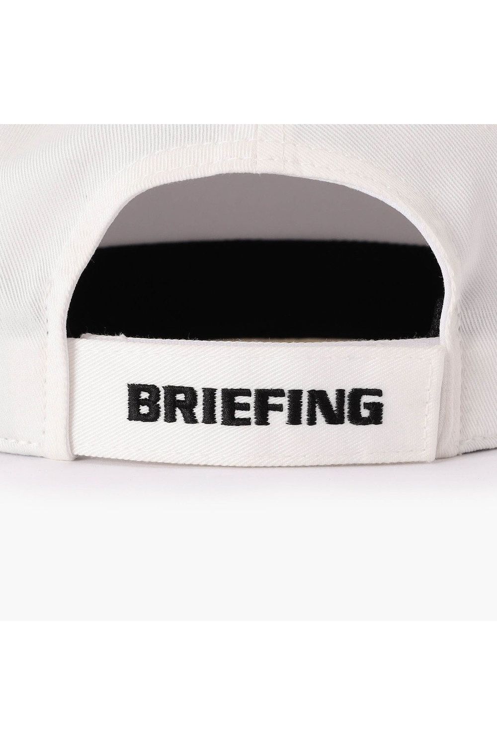 【26AW】 MEN’S BOX LOGO FLAT VISOR CAP / ボックスロゴ刺繍 フラットキャップ (ホワイト)