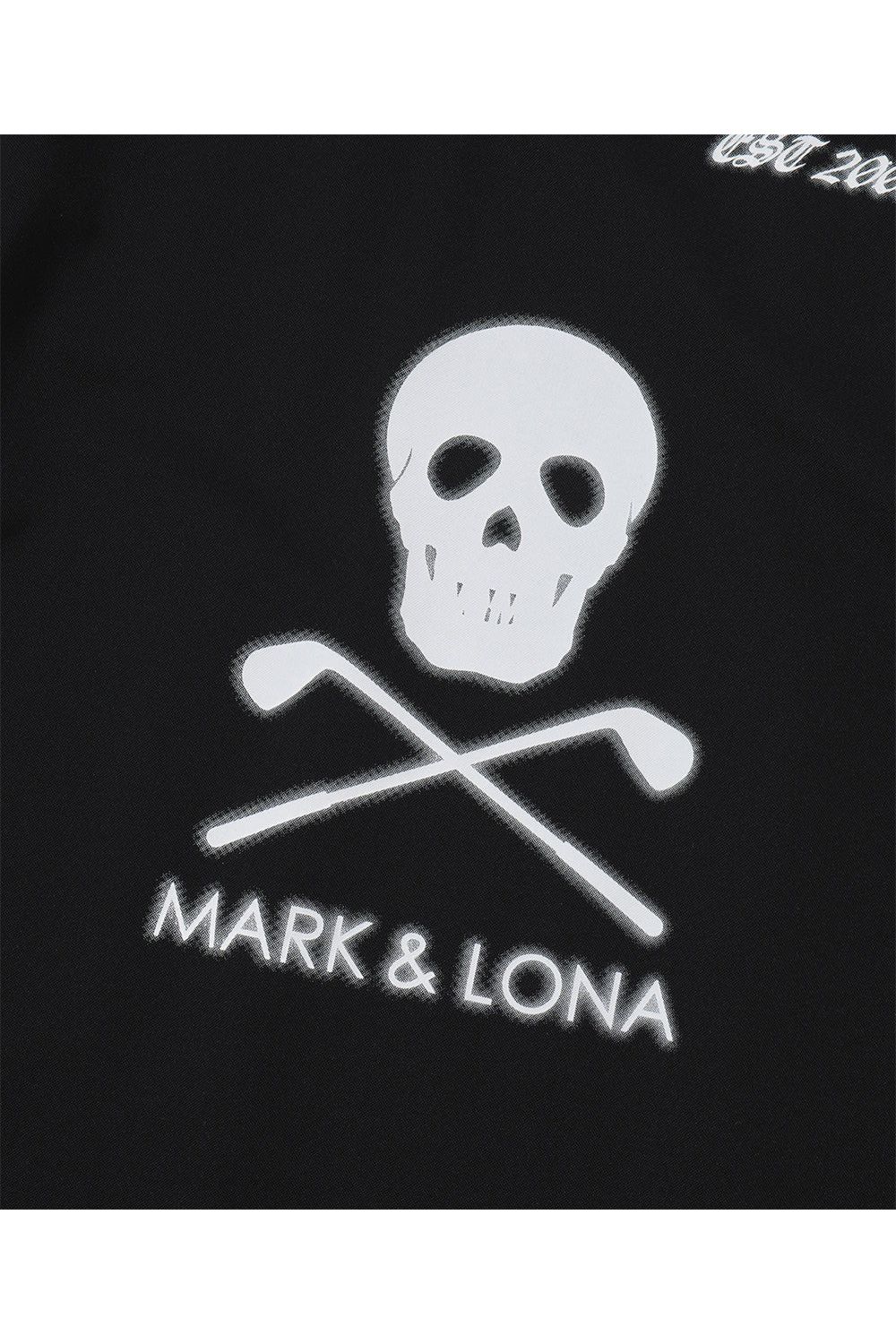 【26SS】 ICON SKULL STRETCH NYLON PIQUÉ MOCK / ナイロンカノコ アイアンスカルプリント モックネックTシャツ (ブラック)