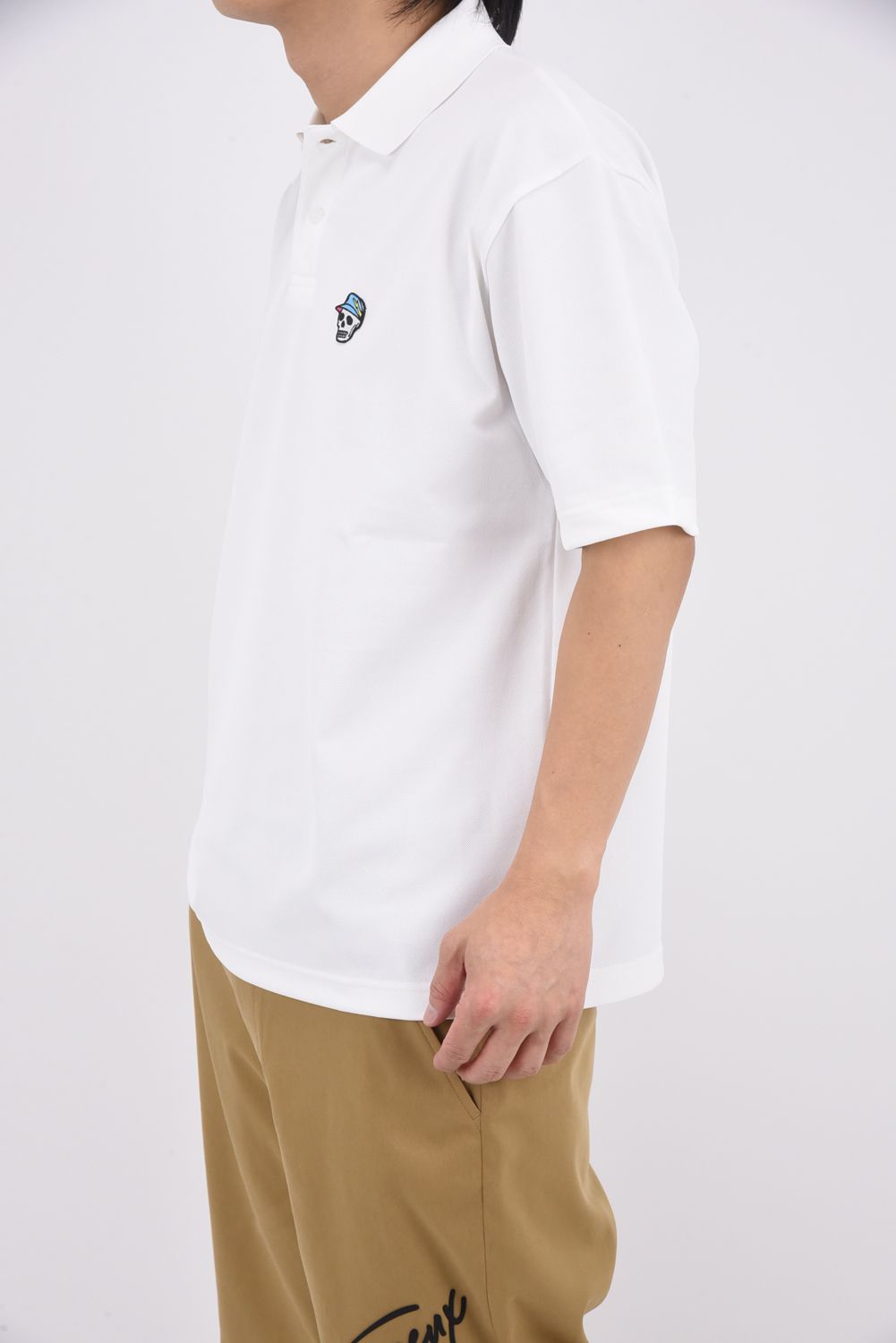【26SS】 DVG CREW STANDARD POLO / クルーネック ポロシャツ (ブラック)