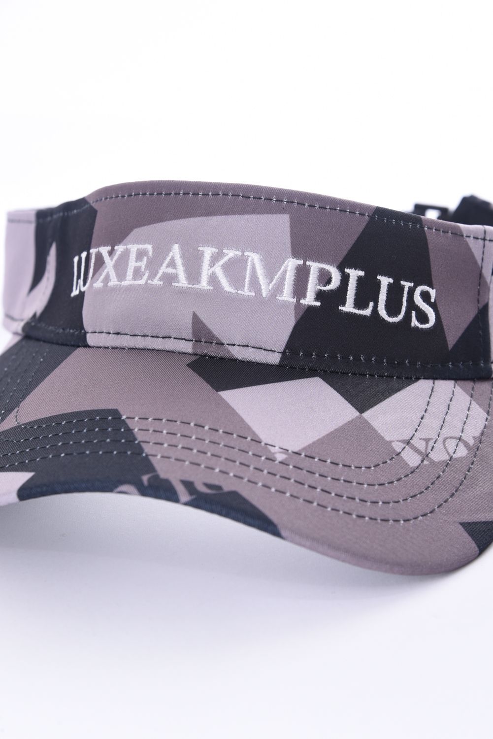 CAMO PATTERN SUN VISOR / オリジナルカモフラ ロゴ サンバイザー ブラックカモ