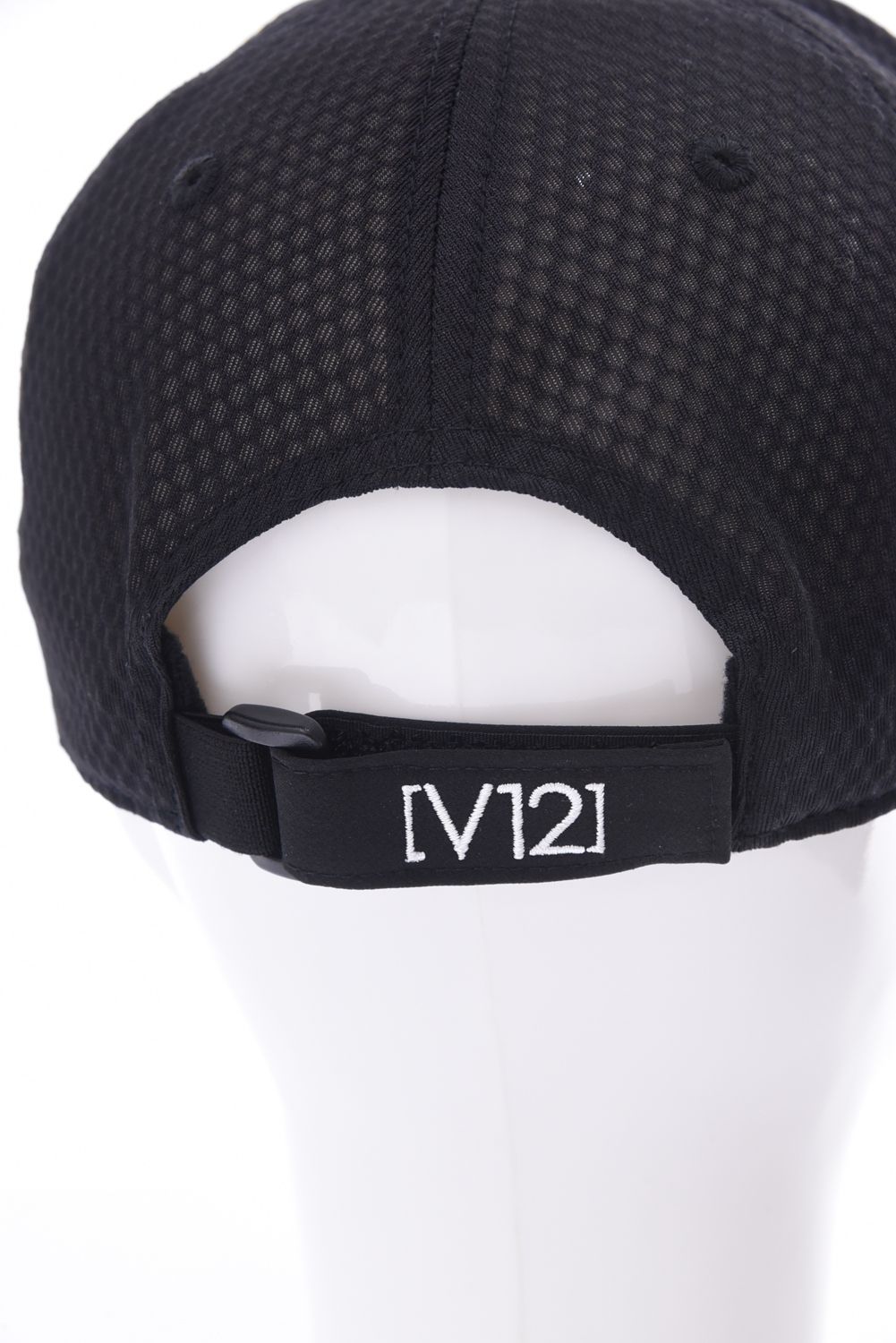 【26SS】 INVERT CAP / ブランドロゴ刺繍 メッシュキャップ (ブラック)