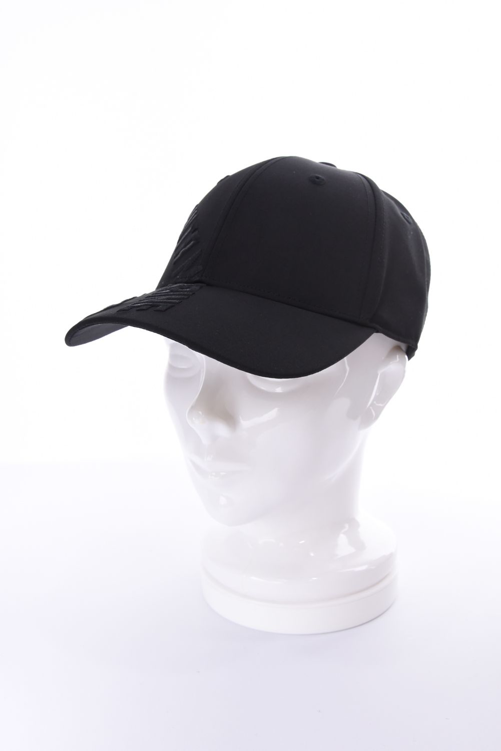 【26AW】 BIG LOGO CAP / ビッグロゴ刺繍 キャップ (ブラック)