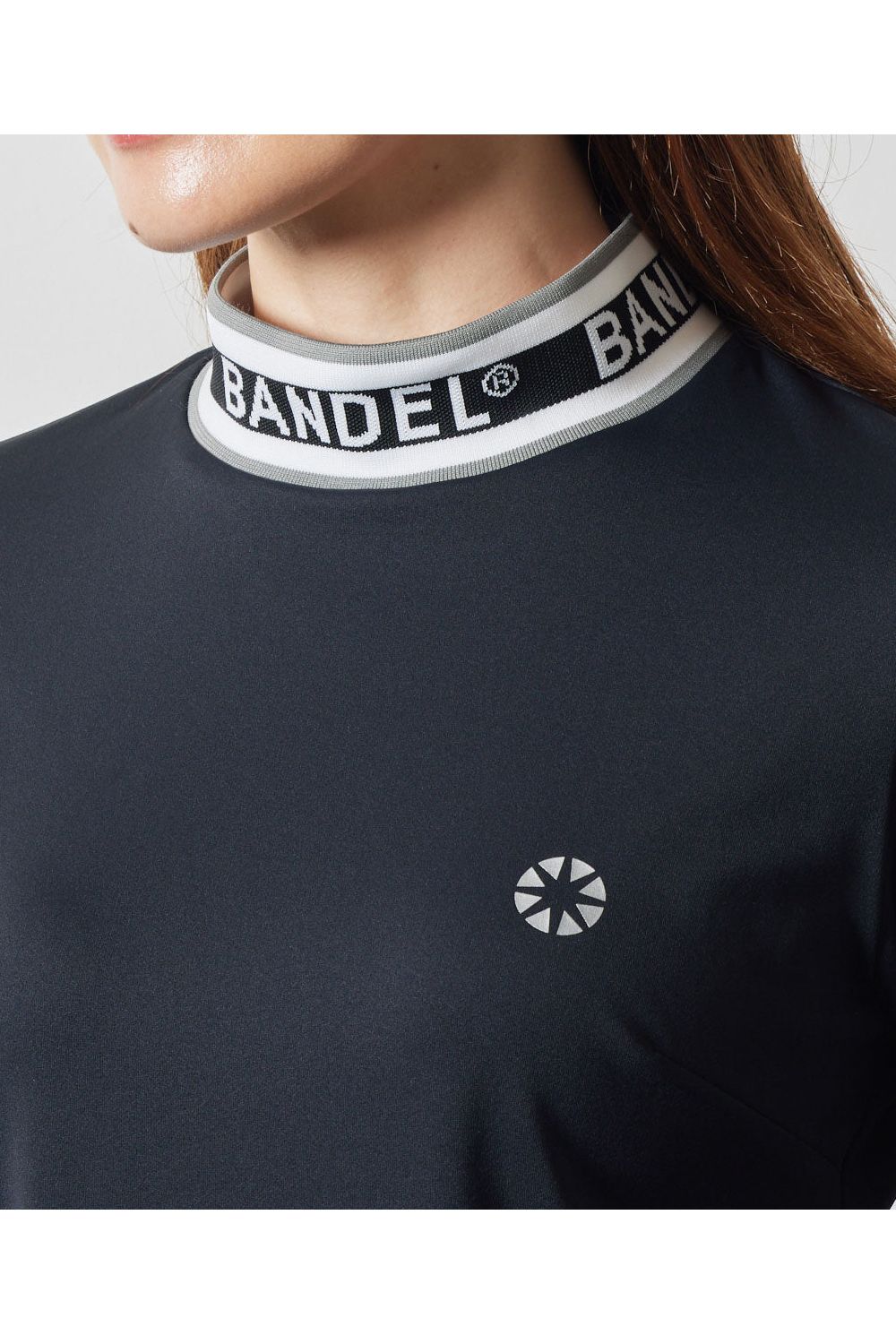 BANDEL GOLF - 【レディース】 JACQUARD RIB L/S MOC SHIRTS