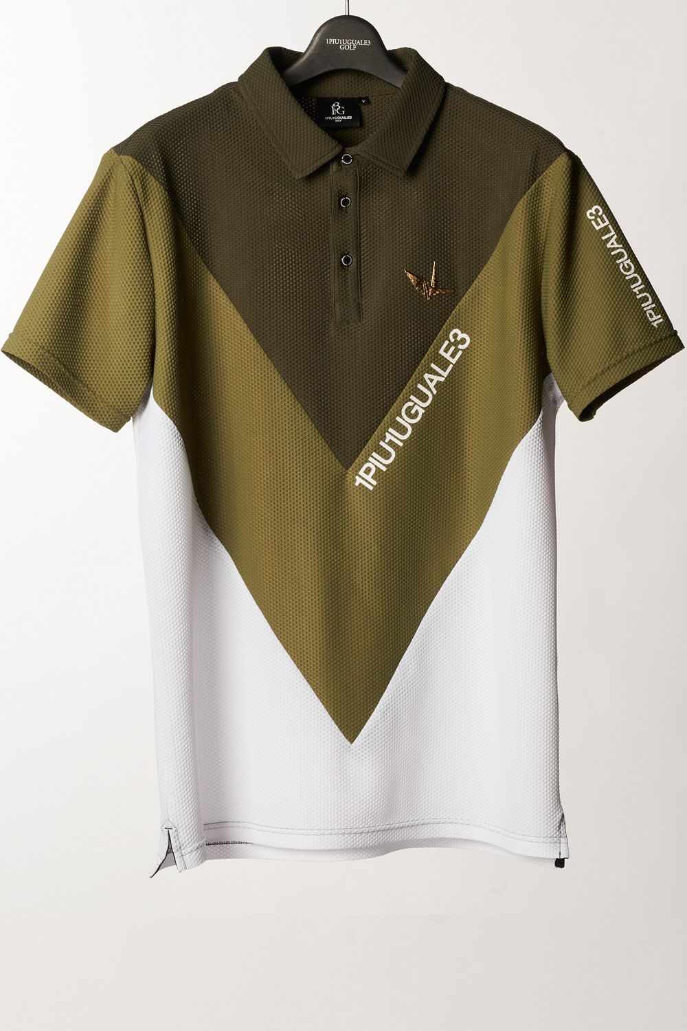 1PIU1UGUALE3 GOLF - VICTORY SWITCH S/S POLO / ダイヤグラデーション ...