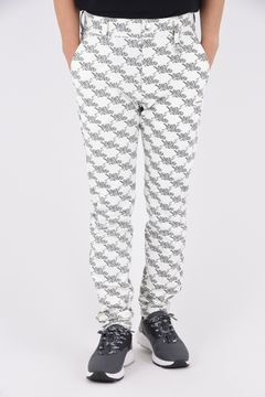 【2024AW 木村拓哉さん着用 VOL.3】 DISTORT 5PK PANTS / モノグラムパターン 5PKロングパンツ (ホワイト)