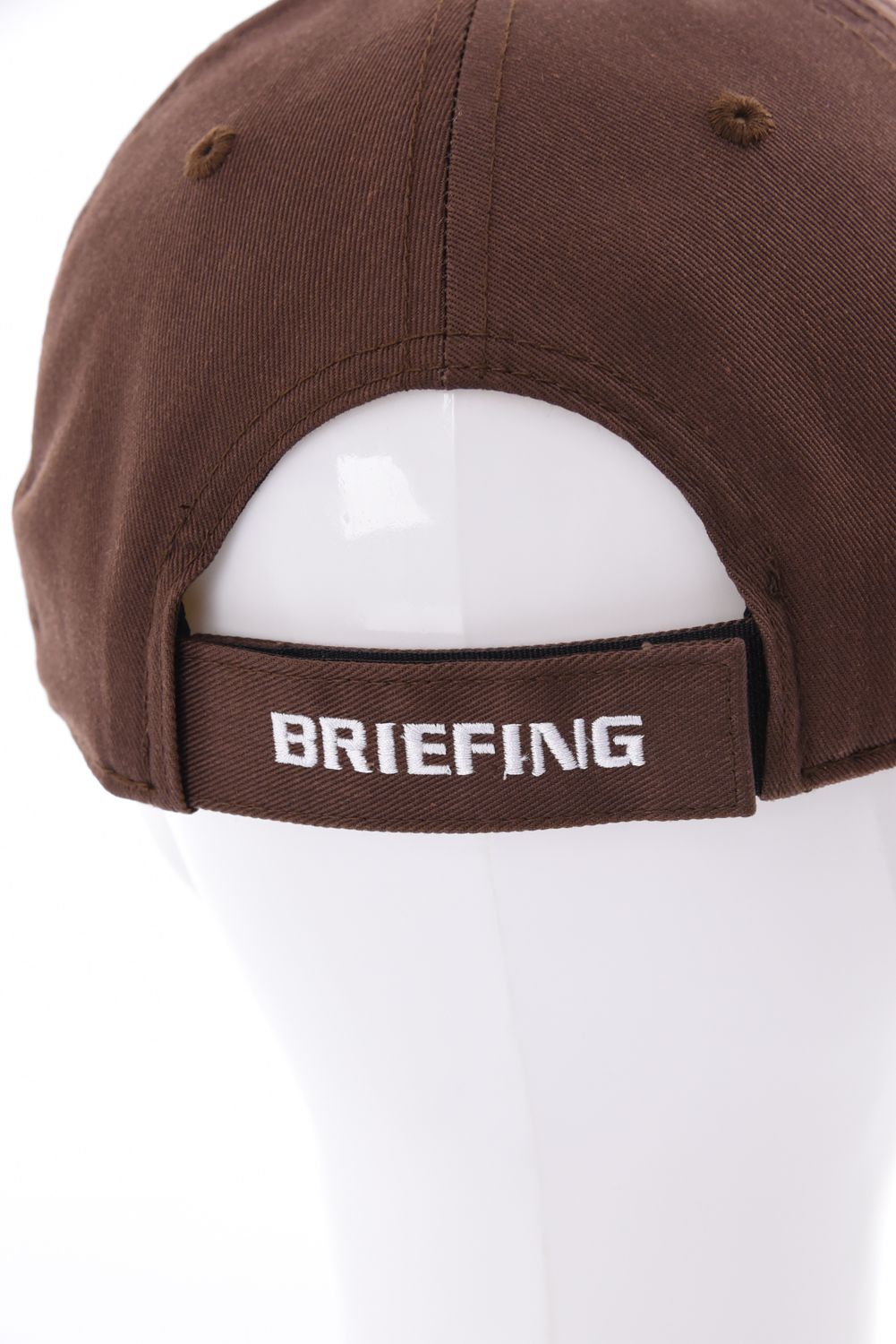 【26AW】 MEN’S BASIC CAP / ベーシック ブランドロゴ キャップ (ブラウン)