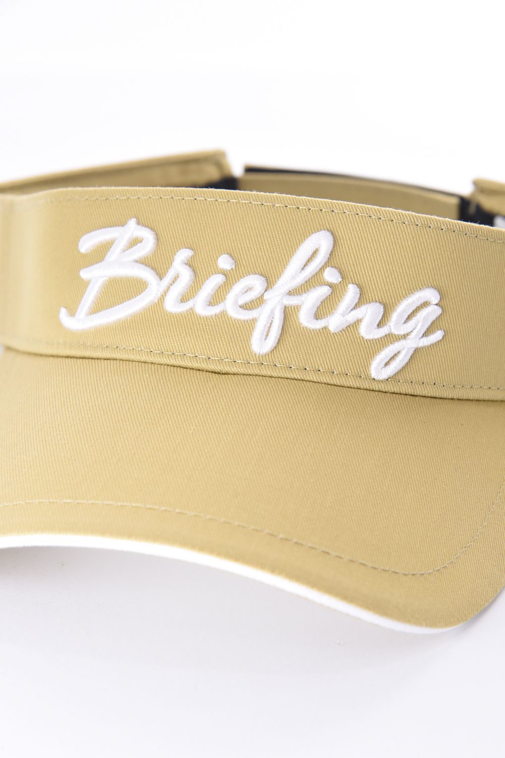 【26SS】【レディース】 WOMEN’S BASIC VISOR / ベーシック ブランドロゴ サンバイザー (ベージュ)