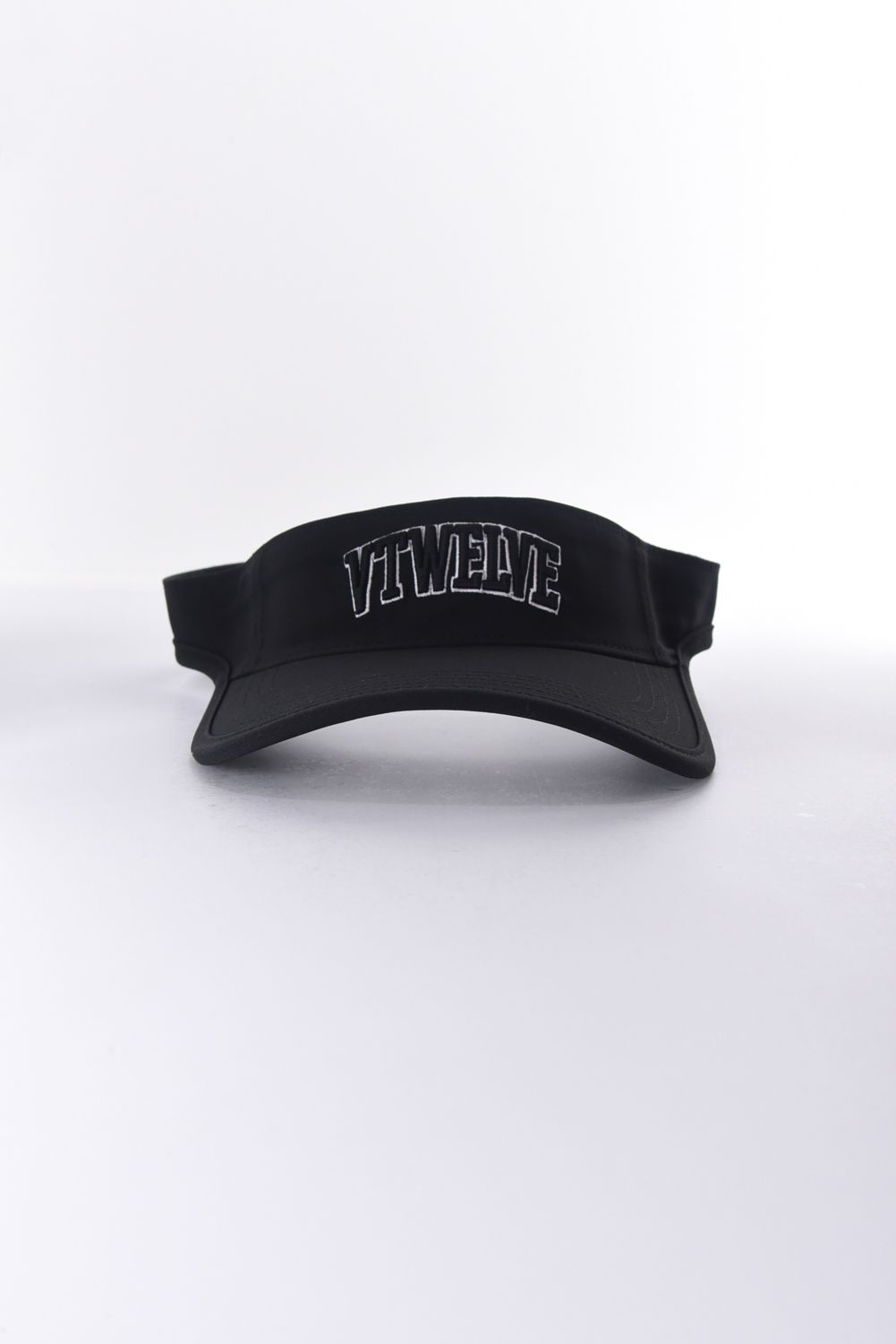 【26SS】 ARC VISOR / 3Dブランドロゴ刺繍 サンバイザー (ブラック)