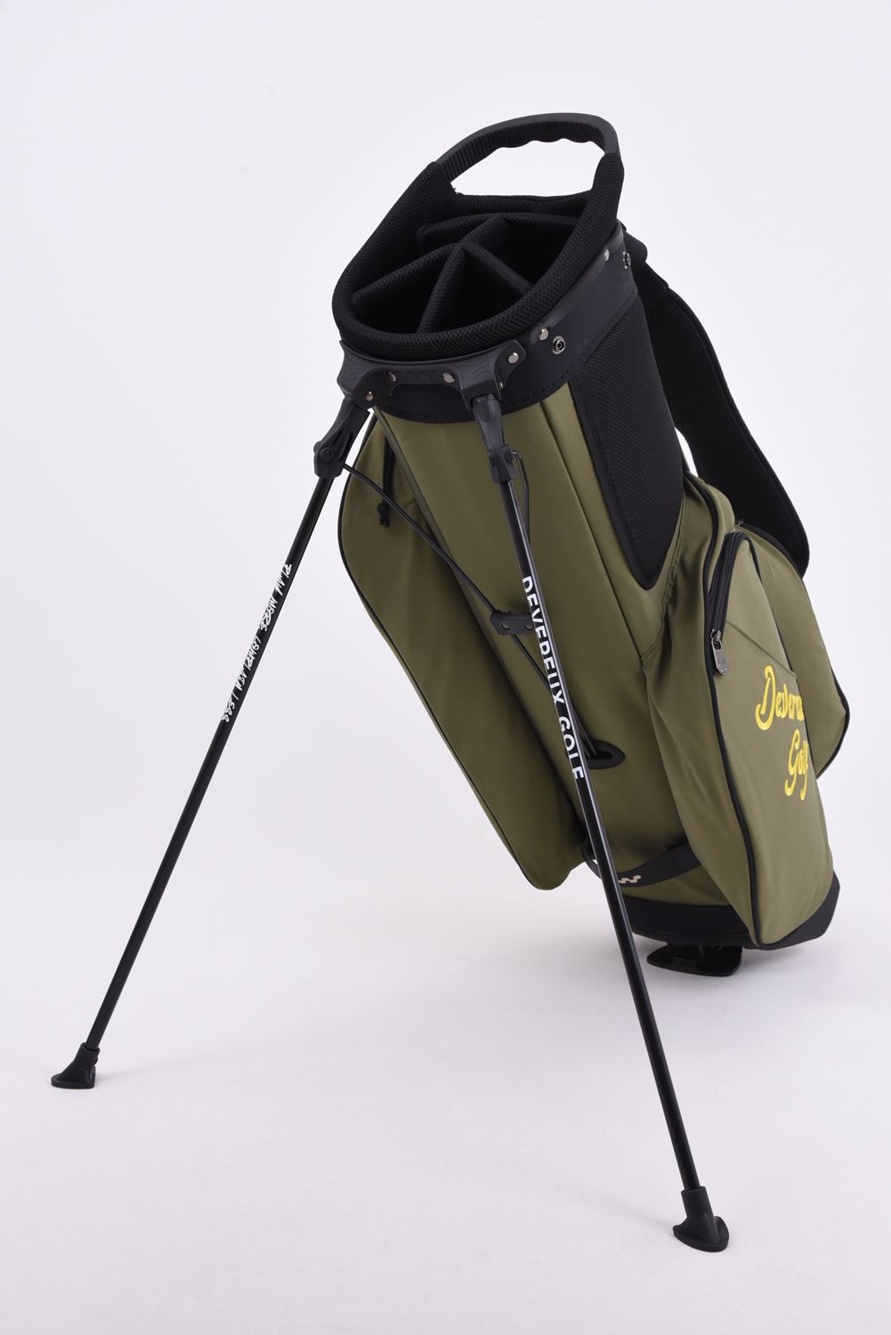 【26AW】 PIONEER TOWN Logo Assorted CADDIE BAG / ロゴアソート スタンドタイプ キャディバッグ (オリーブ)