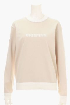 【26SS】【レディース】 WS WR BI-COLOR CREWNECK KNIT / 超撥水糸 バイカラー クルーネック ニット (ベージュ)