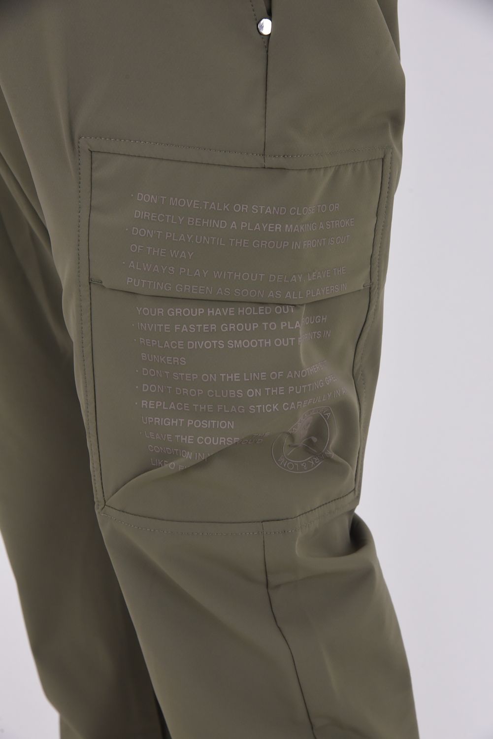 【26SS】 SCOPE ADAPTIVE UTILITY PANTS / ナイロンタフタ パッチポケット ハイストレッチ ロングパンツ (カーキ)