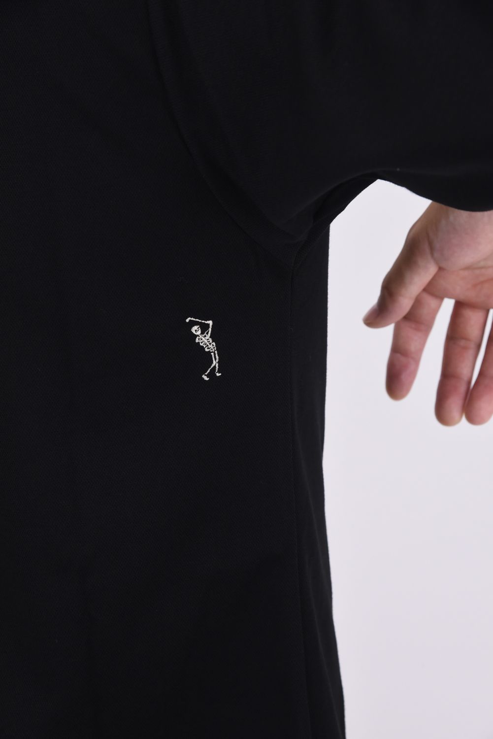 GARDA POLO / ブランクスカルワッペン ポロシャツ (ブラック)