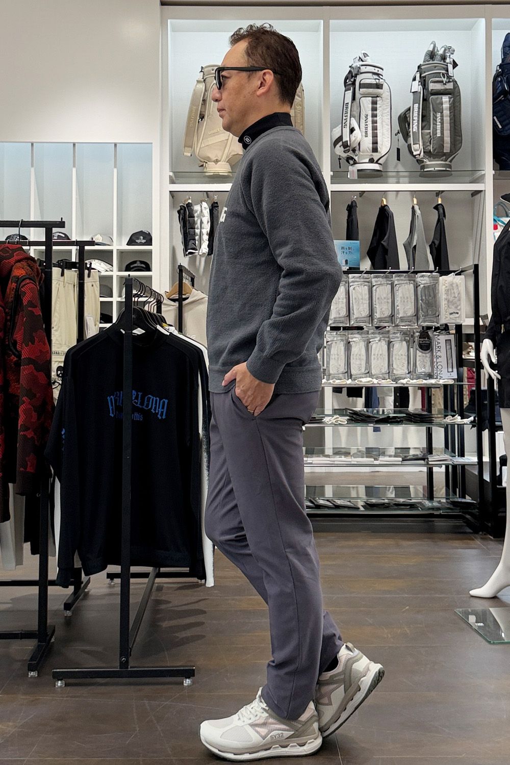 BRIEFING GOLF Men's Style 09213