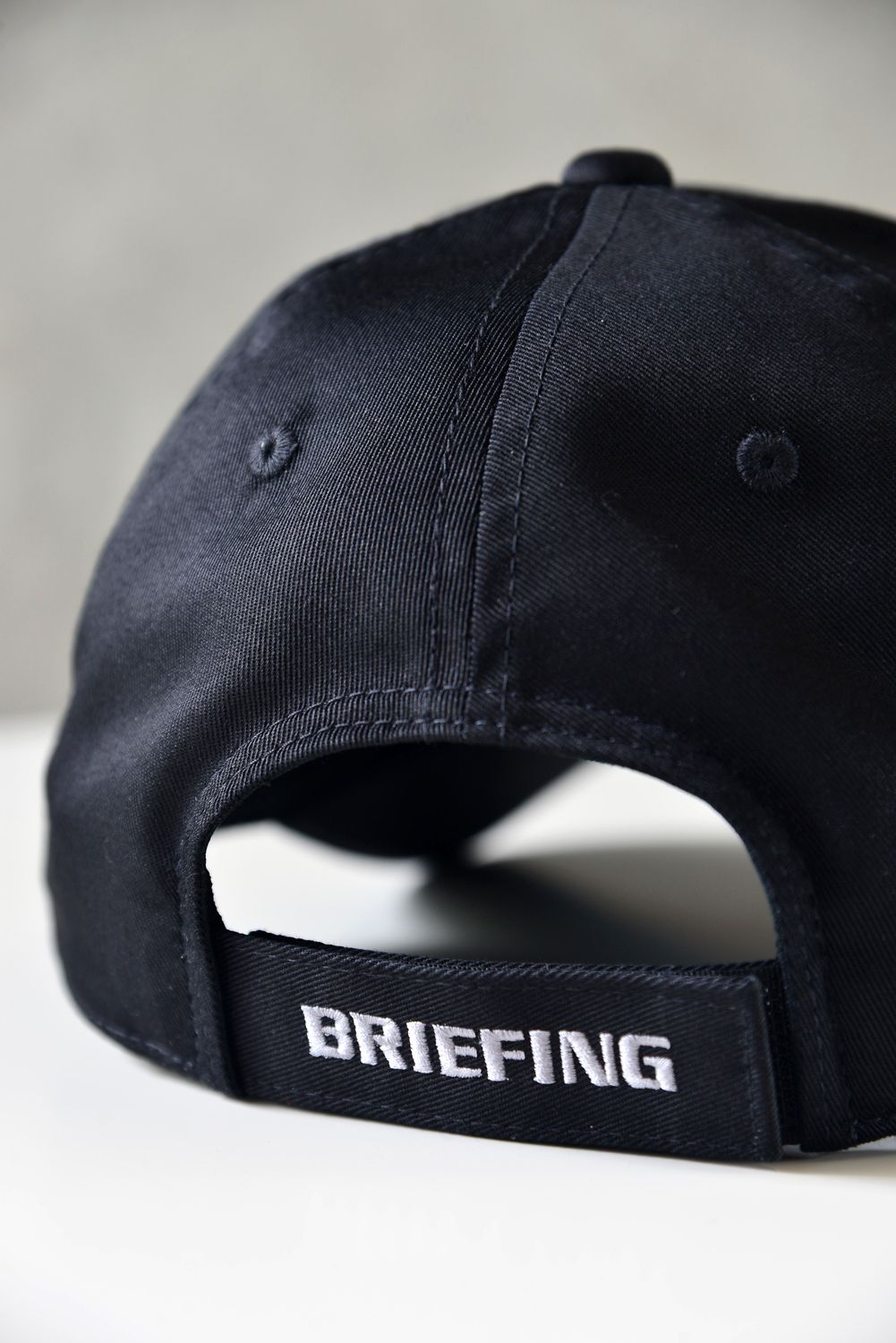 【GOSSIP GOLF別注】 B-MARK CIRCLE LOGO CAP / サークルロゴ シルバー刺繍 キャップ (ブラック)