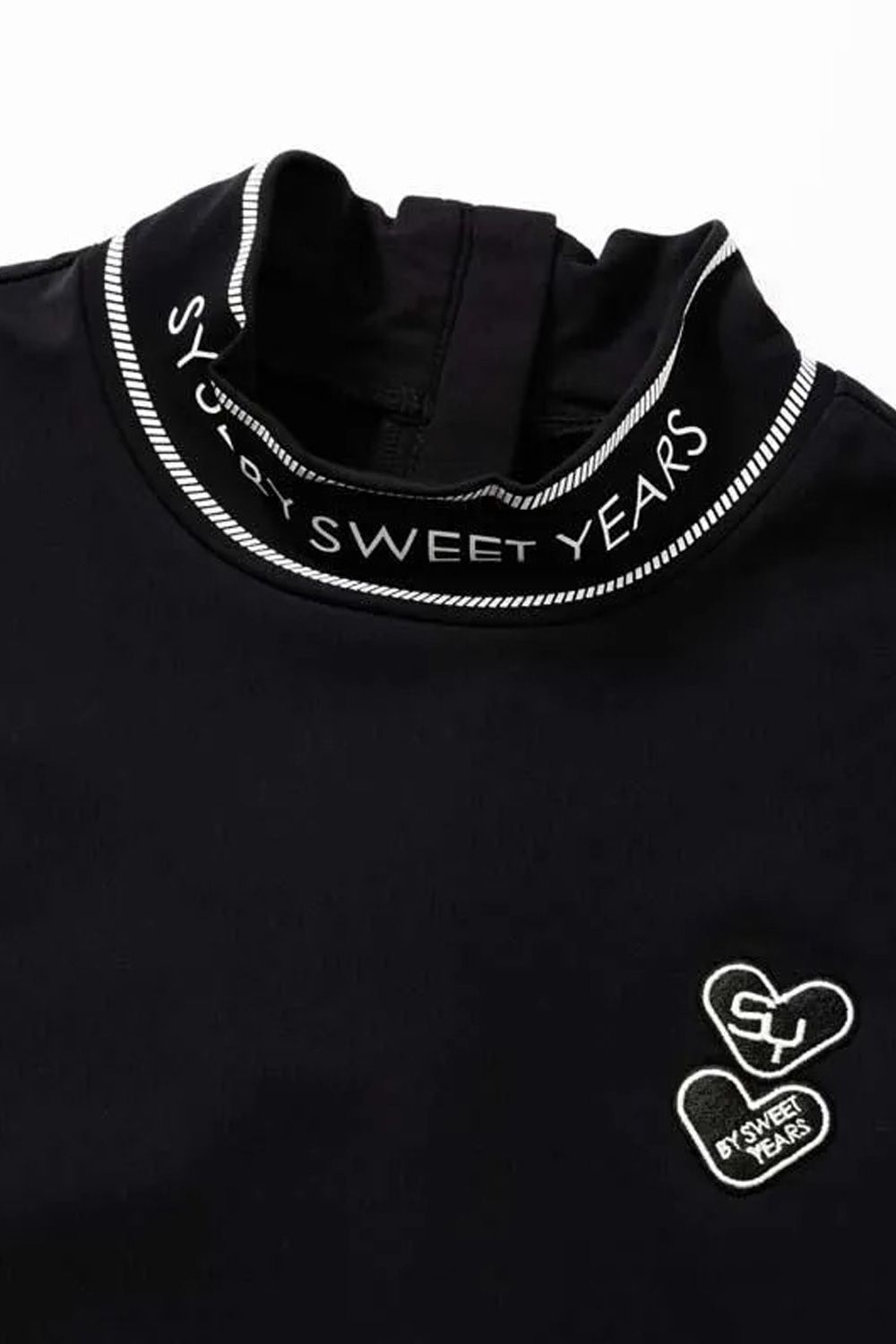 【25AW】【レディース】STRETCH FLEECE BACK MOCKNECK / ストレッチ フリース モックネック (ブラック)