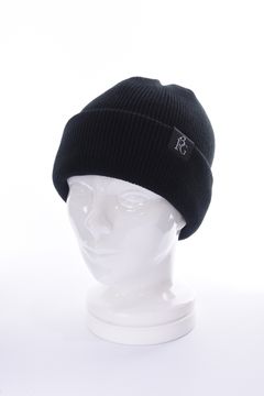 KINT CAP / ロゴ ニットキャップ (ブラック)