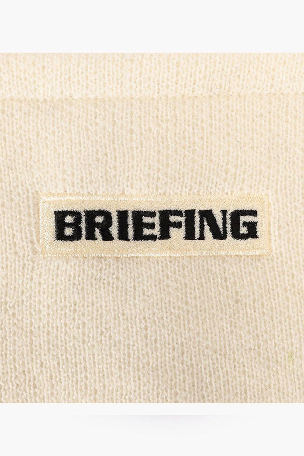 【26AW】 WOOL KNIT NECK WARMER / ウール ニット ネックウォーマー (ホワイト)