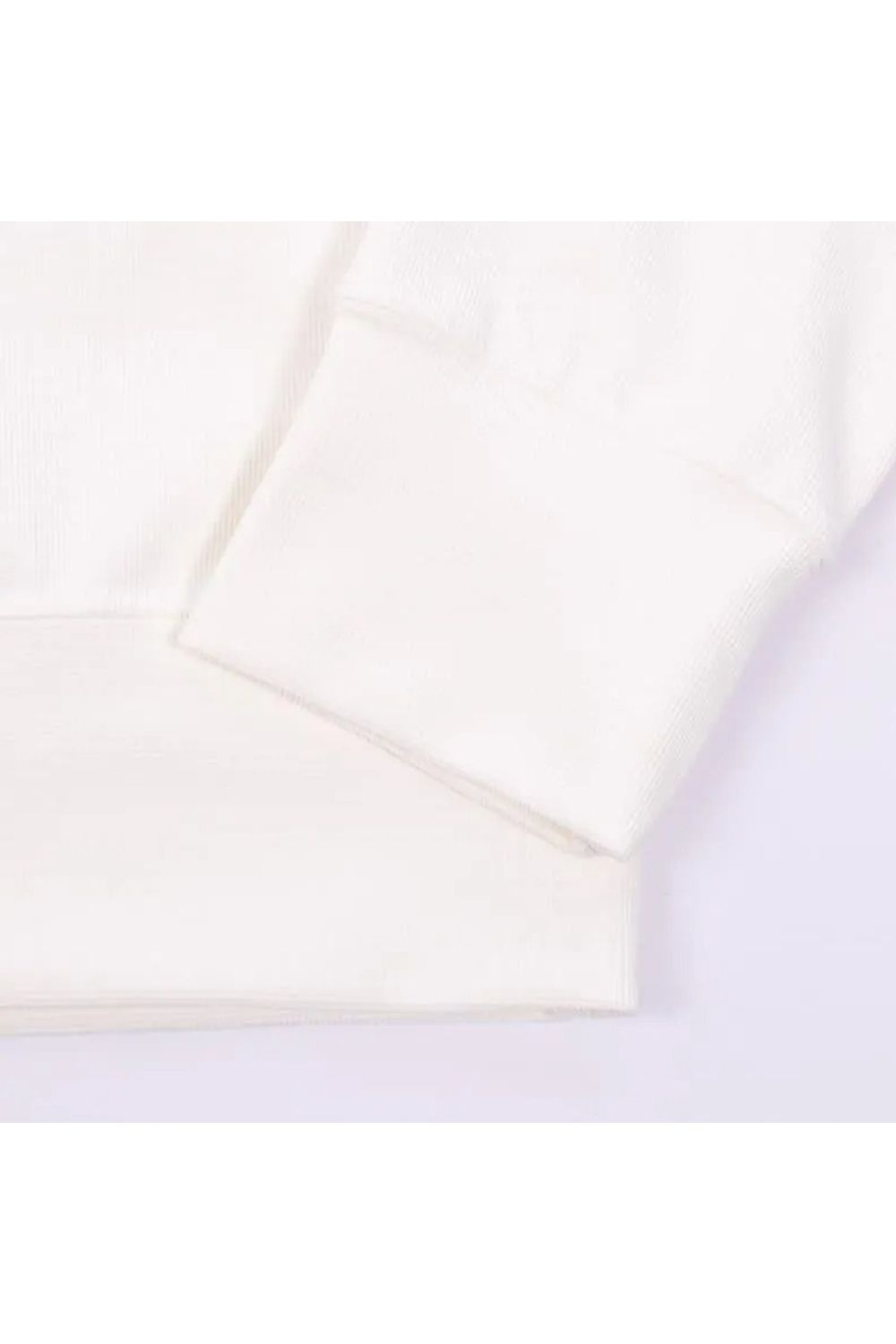 【26AW】【レディース】 DETACHABLE COLLAR SWEAT / デタッチャブルカラースウェット (ホワイト)*